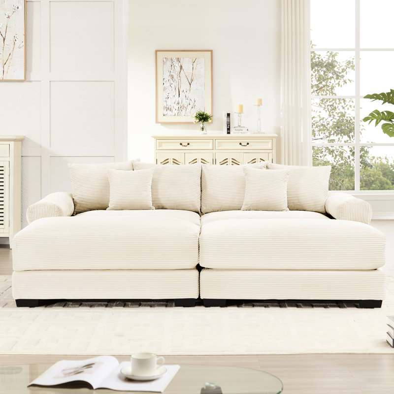 Canapé modulaire 82,6 po Cloud