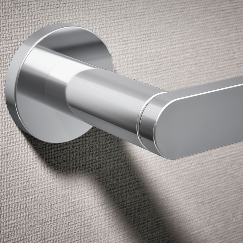 Wall Mount Toilet Paper Holder, Polished Chrome