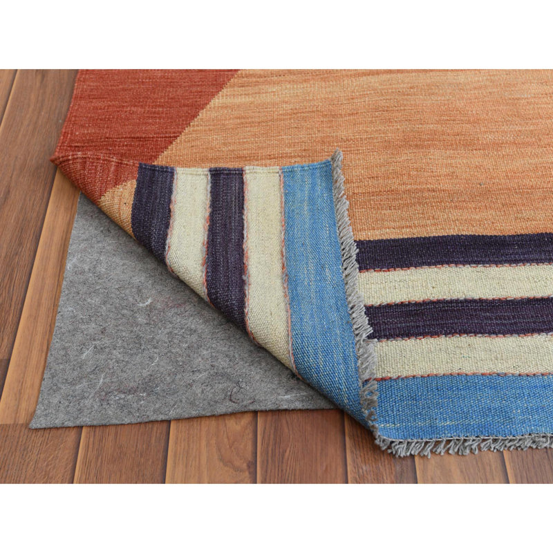 Tapis tissé à la main kilim 12 pi 1 po x 15 pi THE CANDY STORE Tapis tissé à la main 2FB772FBB0EB4E91BB2EBF61A055A3DE