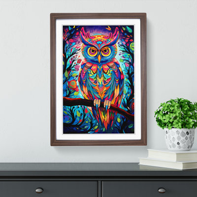Owl Pop No.3 - Framed Print