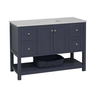 Binne 48'' Single Bathroom Vanity with Top