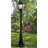 Solus 6ft. Surface Mount Lamp Post with Decorative Base Cover