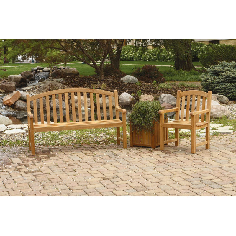 Victoria Teak Outdoor Garden Armchair