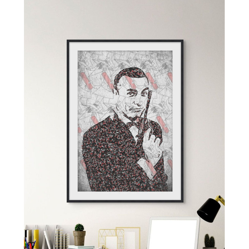 Silhouette Spy 1 Print by Jason Brueck, 40.5" H x 29.5" W