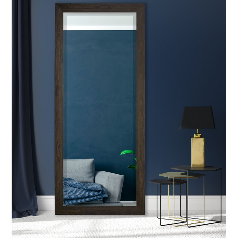 Très grand miroir de plancher pleine longueur