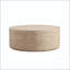 Table basse ronde avec motif Mars, aucun assemblage requis-166163526