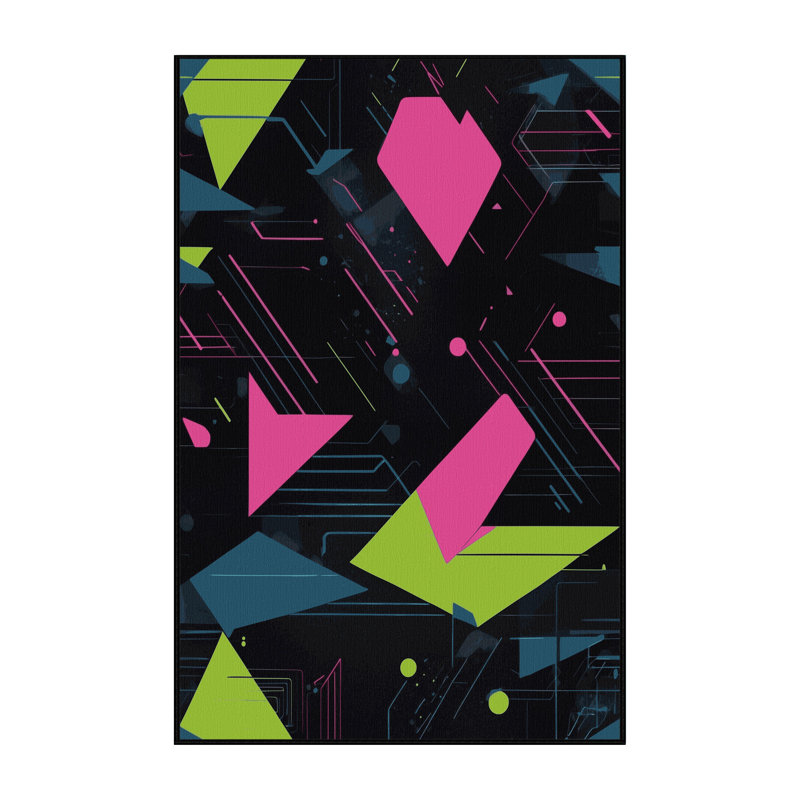 Synth Horizon Rug, Rectangle 2' x 3'