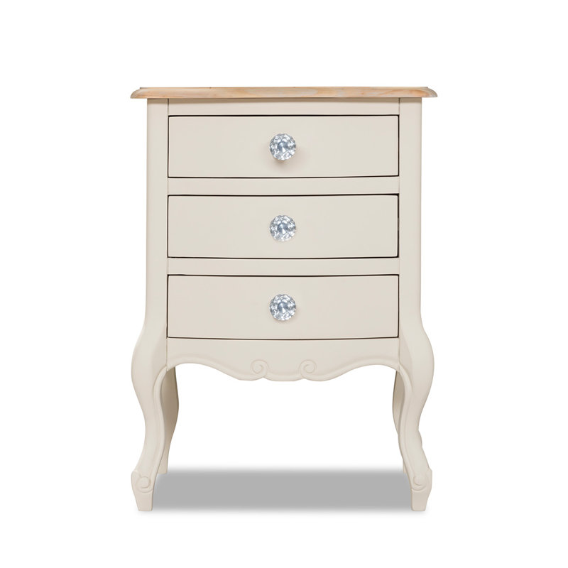 Bedside Table, Champagne