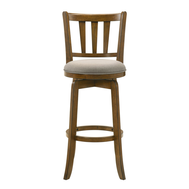 Tabouret de bar Wren Modern Farmhouse, Gris statique, 3, Tabouret de bar (siège d'une hauteur de 30,25 po)