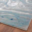 Tapis bleu / gris Lunaire-464157700