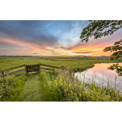 Dairy Farm by CreativeNature_nl - Wrapped Canvas Print