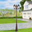 Lampadaire câblé à 3 lumières H 87 po Arelene (double)-811373029