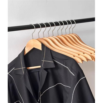 Gentlemen's Choice Wide-Shoulder Wooden Hangers