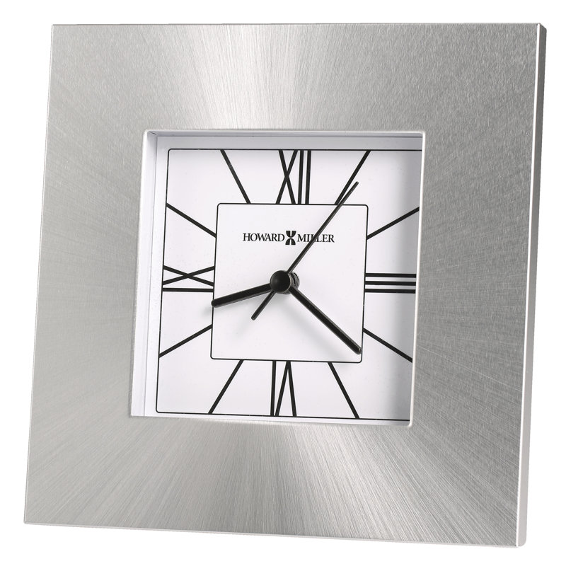 Tabletop Clock in Aluminum