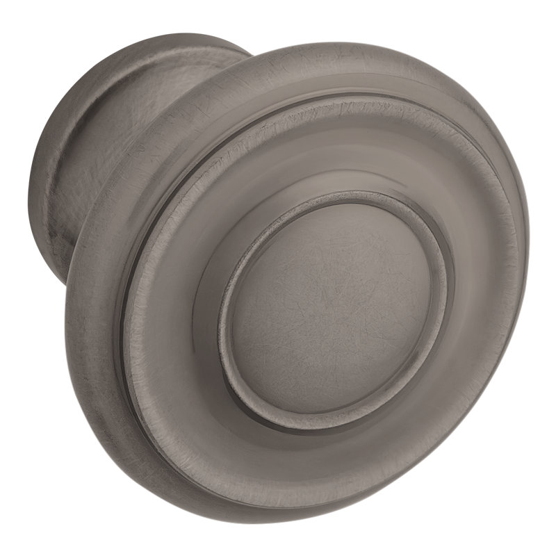 4491 Dominion Knob 1.25", in Lifetime (PVD) Graphite Nickel, 1 1/4"