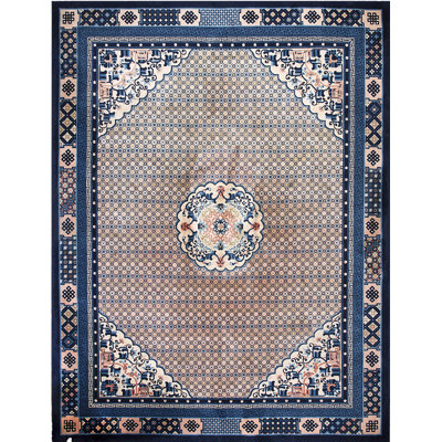 Tapis chinois en laine rétro Vintage