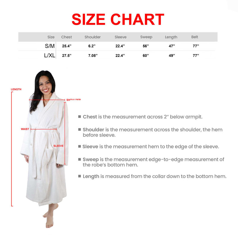 Peignoir mi-mollet 100% coton éponge avec poches, Ivoire / crème féminin, G / TG
