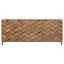 Herringbone 76.5'' W Solid Wood Sideboard