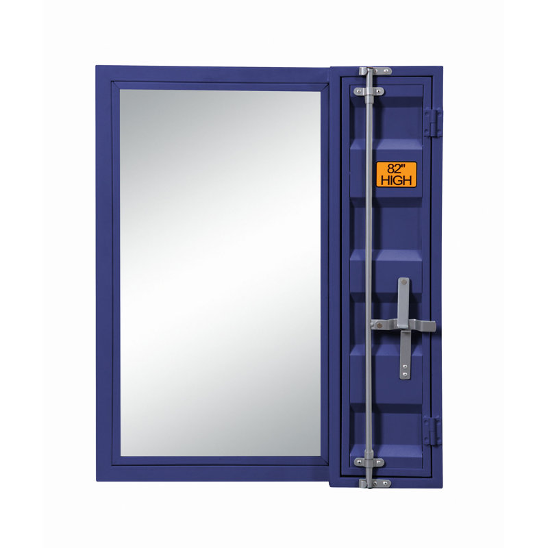 Cargo Blue Finish Vanity Mirror