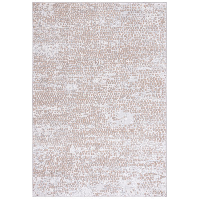 Tapis beige / gris Minyard 254
