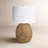 Moby Rattan and Metal Table Lamp