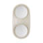 Glaze 2 - Light Flush Mounted Sconce