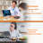 17 Storeys Book Reading Stand,360°rotating Base Book Holder For Reading Hands Free,cookbook Stand, Foldable Desktop Stand For Desk Kids,computer,textbook
