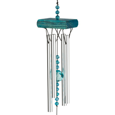 Carillon cristal - bleu