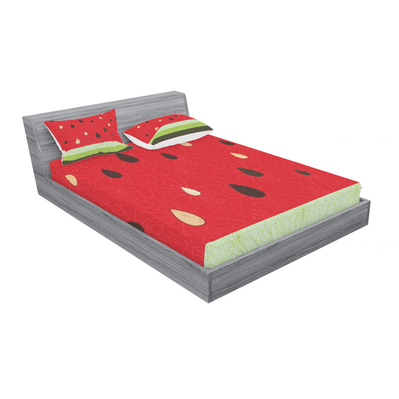 Ensemble de draps Macro, Ensemble de drap pour grand lit avec drap-housse
