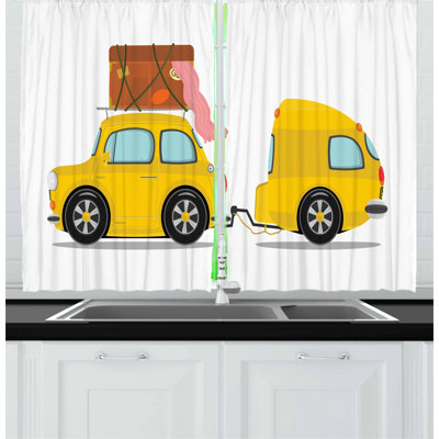 Tailored Kitchen Curtain