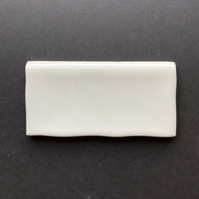 Guastavino 6 in. L x 3 in. W Ceramic Bullnose Tile Trim