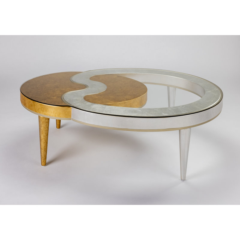 Coffee Table, Gold/Silver