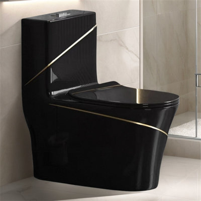 1.6 Gallons Gpf Elongated Close Coupled Toilets (seat Included)
