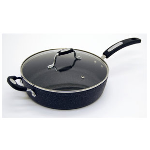 THE ROCK by Starfrit Personal Fry Pan with Stainless Steel Handle, 6.5