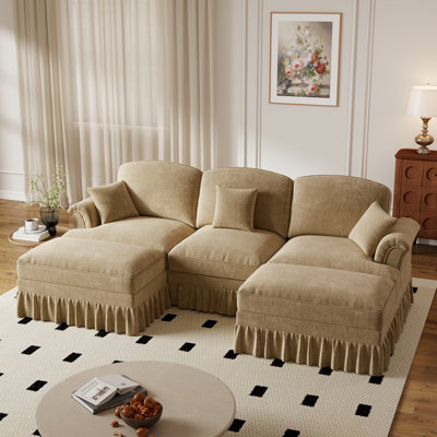 Canapé à coussins souples 107,7 po