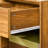 Corrigan Studio® Modern Bedside Table Nightstand, Living Room End Table, Side Table With Drawer And Shelf, Walnut Brown