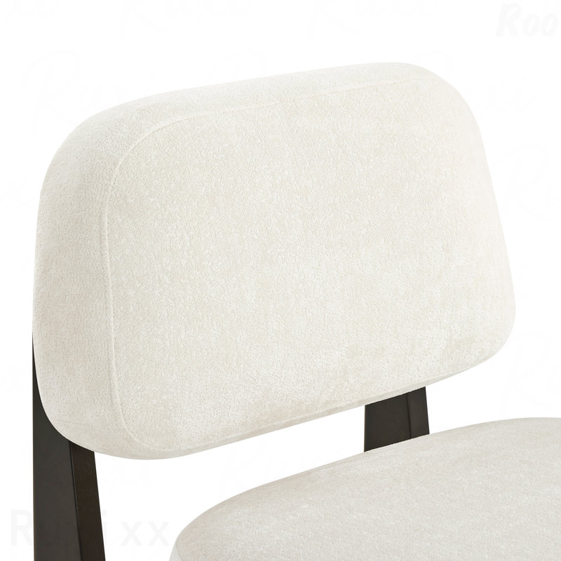 Chaise d'appoint Solara For Modern Lounges, Blanc