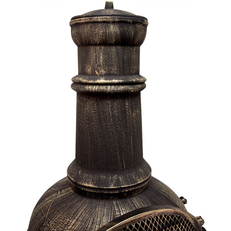 Dollie Column Cast Iron Smokeless Chimnea