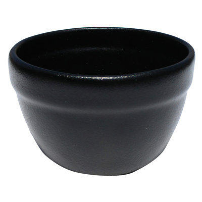GET FRD21BB Bol rond Bugambilia Deep Miami, 17 onces, noir
