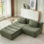 Surdimensionné 3 places compressé avec chenille, sans assemblage, peu encombrant pour les salons et les appartements confortables, 1 option de siège, appartement en chenille avec ressorts ensachés, confortable, économique,-353054972