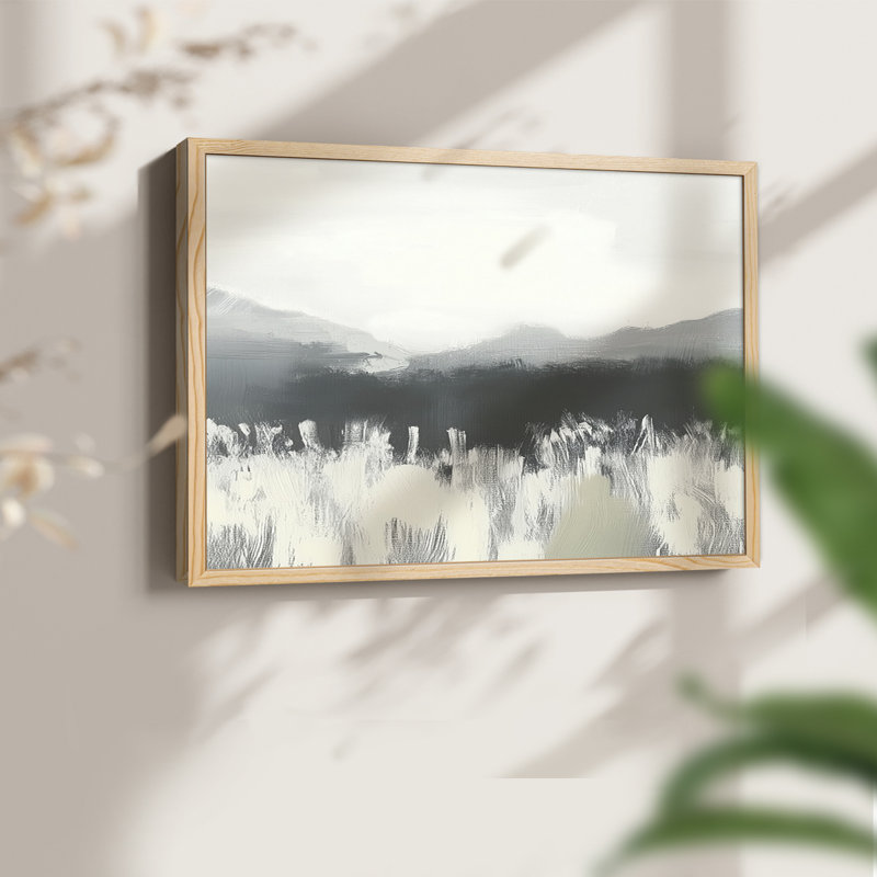 LANDSCAPES Series LXIII -Framed Print - Restickable, H 8 po x l 10 po