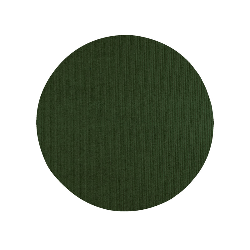 Tapis intérieur / extérieur tissé à la machine Gatien, Rond 12 pi