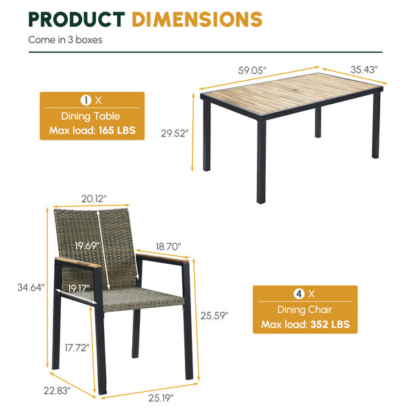Dimensions du produit