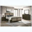 Ensemble de chambre avec grand lit 4 pièces Dark Cocoa