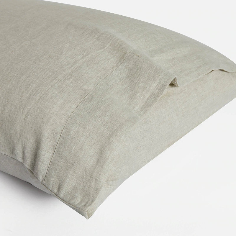 Ensemble de taie d'oreiller French Linen, 20 po x 36 po, Classique