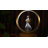 Angel Handmade Glass And Wood Essential Oil Diffuser, Portable Waterless Metal Ring Aromatherapy Diffuser With Auto Off & Adjustable Mood Light, Ideal For Home, Office, Bedroom