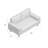 Blacke Upholstered Loveseat-355712129-373276651