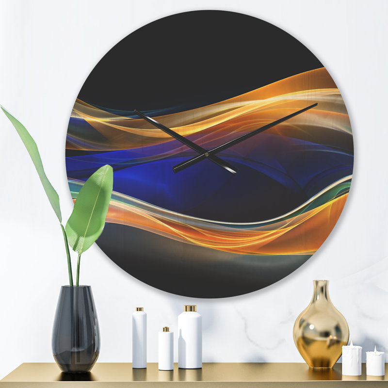 Horloge murale 3D, Moyen