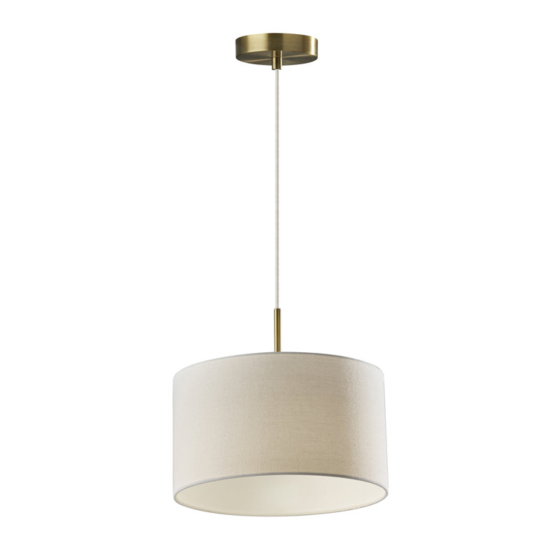 Luminaire suspendu tambour simple à 1 lumière Finley