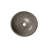 Eden Bath 14'' Matte Black Stone Circular Bathroom Sink